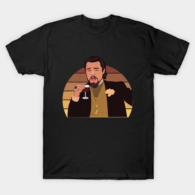 Di Caprio Laughing Meme T-Shirt by TheAwesome